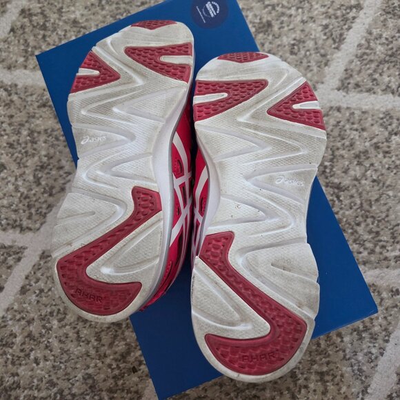 Asics Gel-Sustain TR 2 Running Shoes Womens Size 6.6 Pink Yellow Sneakers S398Y - Picture 2 of 5